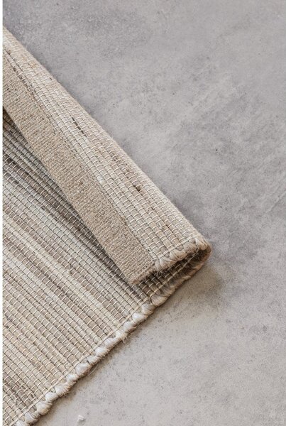 Oboustranný/ručně tkaný běhoun s příměsí juty ve světle přírodní barvě 80x200 cm Handloom – Hanse Home