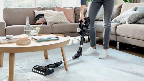 Bosch BCS711PET Tyčový vysavač Baterie Suchý Bezsáčkové 0,3 l Černá, Červená 3 Ah