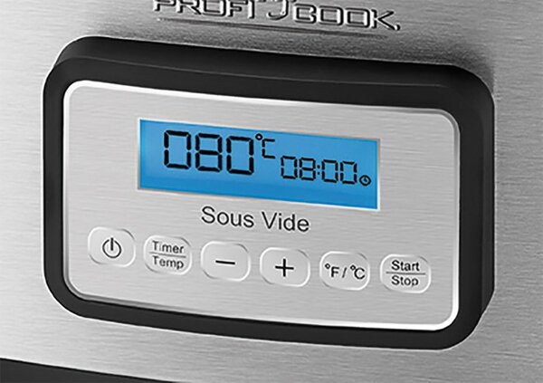 Clatronic ProfiCook PC-SV 1112 8 l 520 W Černá, Nerezová ocel