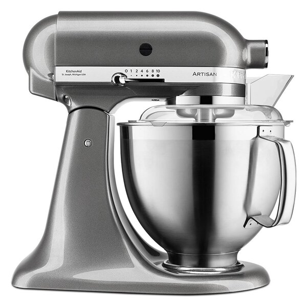 KitchenAid ARTISAN 5KSM185PS Stojací mixér 300 W Stříbrná