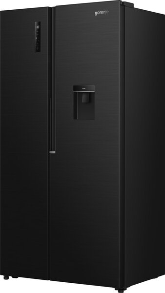Gorenje NRS917E41BXWD lednice s mrazničkou (vedle sebe) Stojací 541 l E Černá