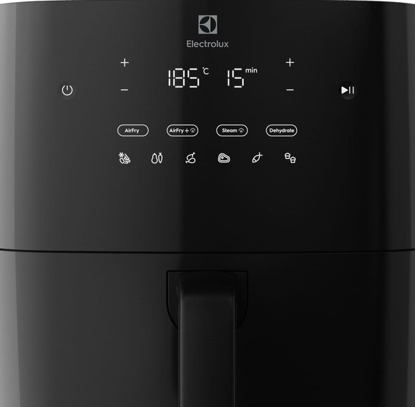 Electrolux EAF7SB Samostarný 6,9 l Samostatné 1700 W Horkovzdušná fritéza Černá