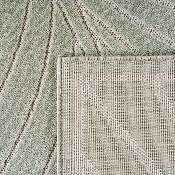 Zelený kulatý vnitřní a venkovní koberec ø 80 cm Nova 1204 – Ayyildiz Carpets
