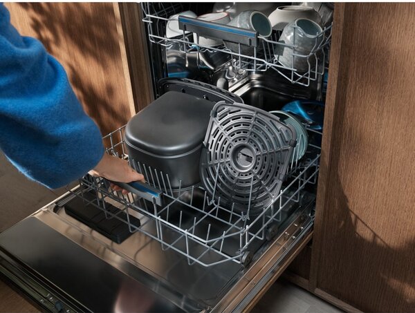 Electrolux EAF7SB Samostarný 6,9 l Samostatné 1700 W Horkovzdušná fritéza Černá
