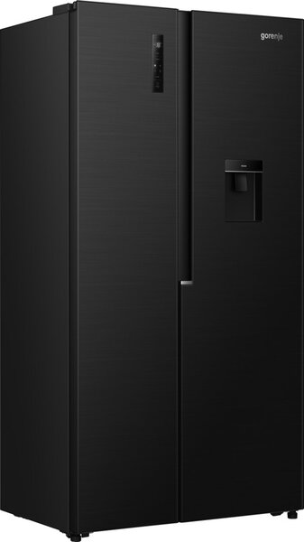 Gorenje NRS917E41BXWD lednice s mrazničkou (vedle sebe) Stojací 541 l E Černá