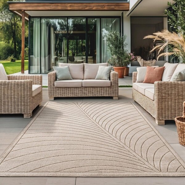 Béžový vnitřní a venkovní koberec 120x170 cm Nova 1204 – Ayyildiz Carpets