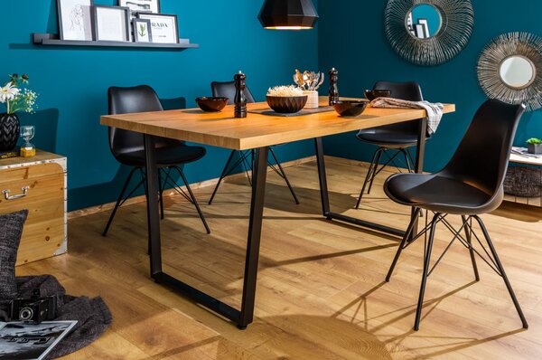 Massive home | Jídelní stůl LOFT 160cm dub přírodní