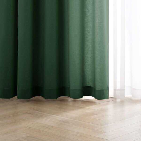 Tmavě zelený dimout závěs 200x250 cm Calisto – Filumi