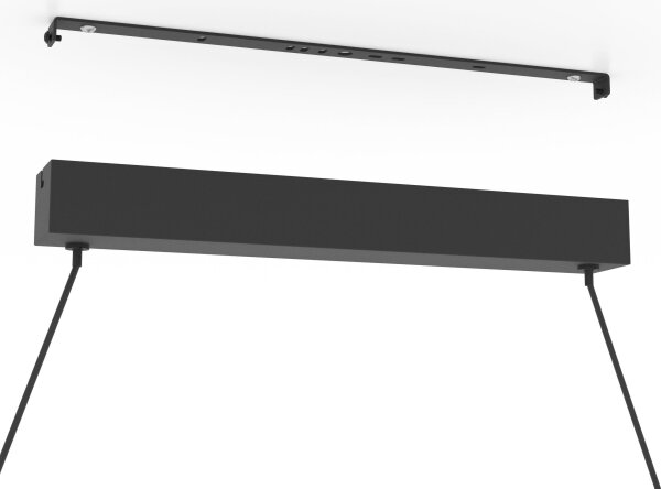 Eglo 390368 - LED Stmívatelný lustr na lanku MONTEBUONO LED/20W/230V 3000K černá