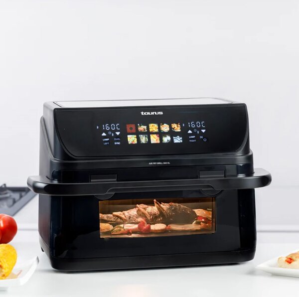 Fritéza bez tuku s dlouhým košem a grilem Taurus 973004000