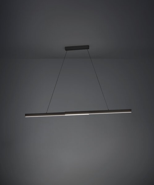 Eglo 390368 - LED Stmívatelný lustr na lanku MONTEBUONO LED/20W/230V 3000K černá
