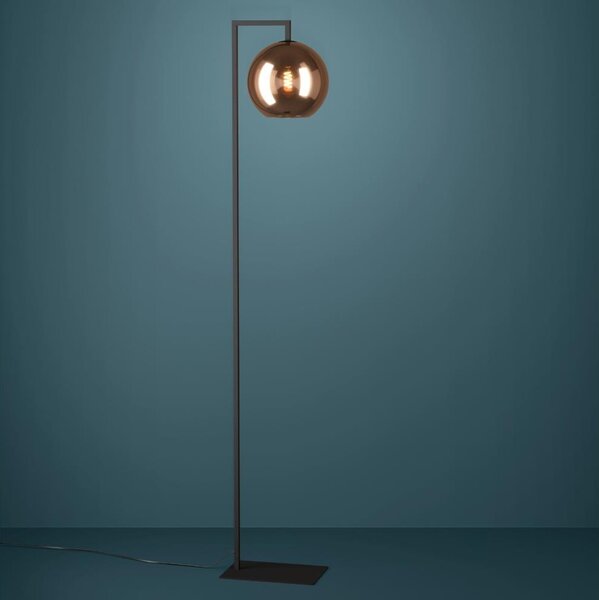 Eglo 390253 - Stojací lampa CORDOBA 1xE27/40W/230V měděná