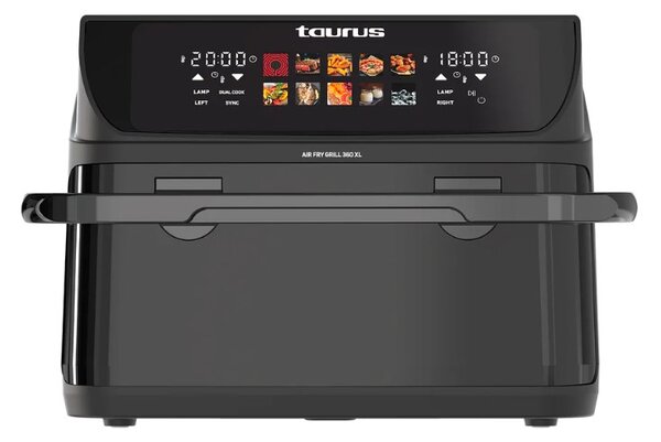 Fritéza bez tuku s dlouhým košem a grilem Taurus 973004000