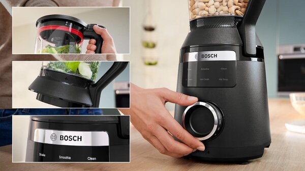 Bosch Serie 6 MMB6652B mixér 2 l Stojací mixér 1800 W Černá