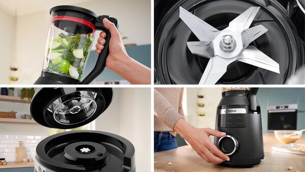 Bosch Serie 6 MMB6652B mixér 2 l Stojací mixér 1800 W Černá
