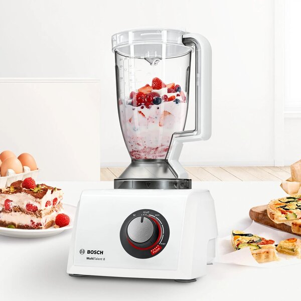 Bosch MC812W501 kuchyňský robot 1000 W 3,9 l Bílá Vestavěná stupnice