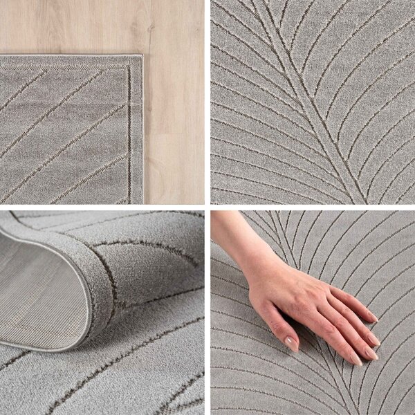 Vnitřní a venkovní koberec ve stříbrné barvě 120x170 cm Nova 1204 – Ayyildiz Carpets