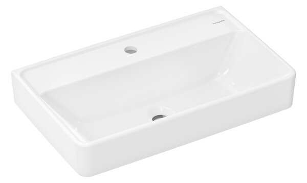 Hansgrohe Xanuia Q umyvadlo 65x39 cm obdélníkový klasický bílá lesk 61130450