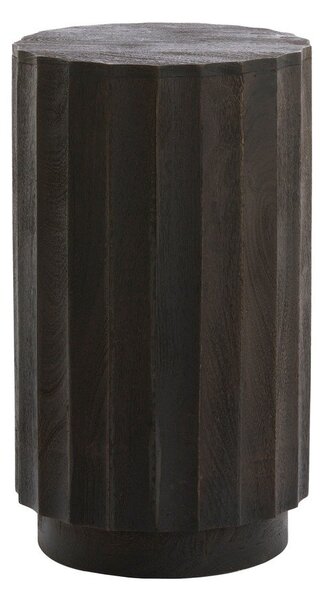 Kulatý odkládací stolek z mangového dřeva ø 35 cm Ellena – Light & Living