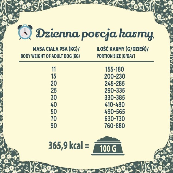 FLK FOLK Medium and large breeds Traditional Greater Poland duck with rabbit, apples and marjoram - suché krmivo pro psy - 12kg
