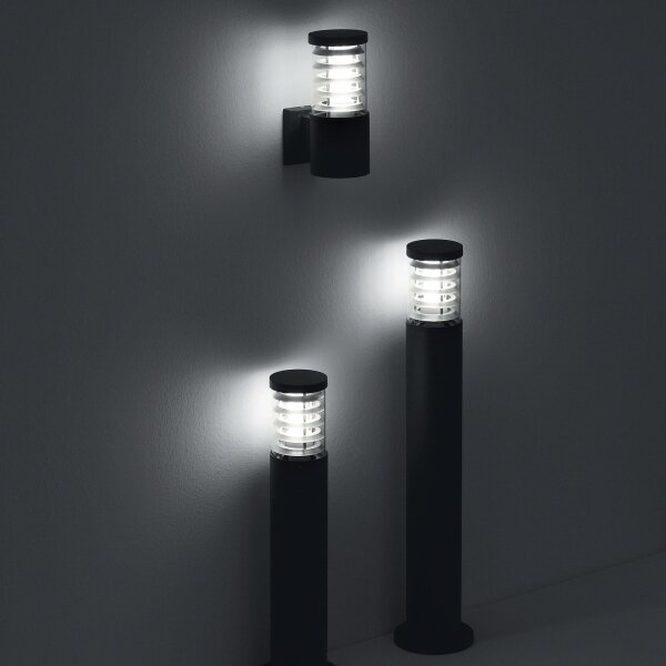 Ideal Lux - Venkovní lampa TRONCO 1xE27/42W/230V 60 cm IP65 černá