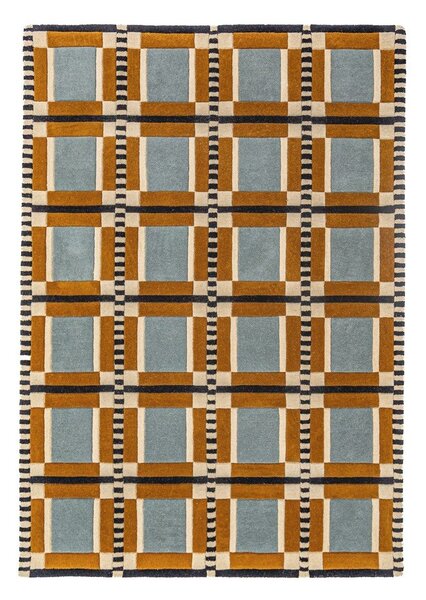 Ručně tkaný vlněný koberec 140x200 cm Quadro Wool – Flair Rugs
