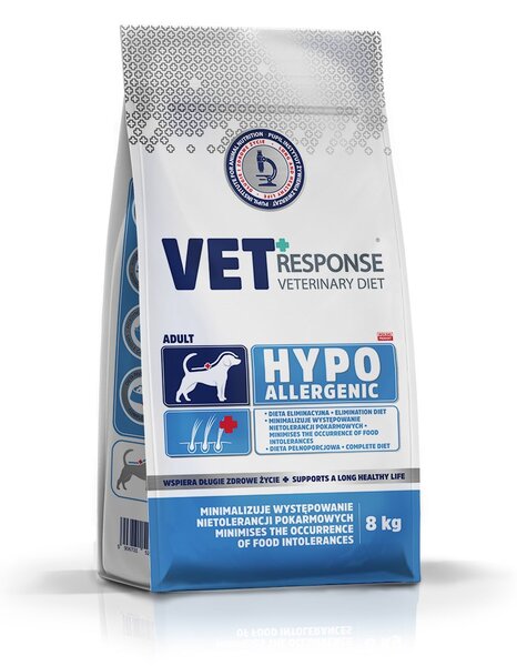 VRE VET RESPONSE Hypoallergenic - suché krmivo pro psy - 8kg