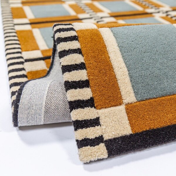 Ručně tkaný vlněný koberec 140x200 cm Quadro Wool – Flair Rugs