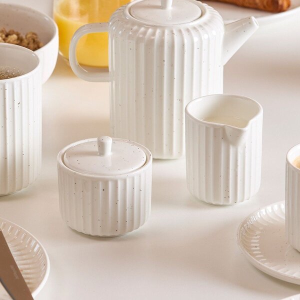 Set cukřenky a konvičky na mléko Ora Gloss – Salt&Pepper