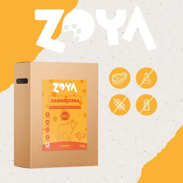 ZOY ZOYA ColdPRO Lamb Mono - suché krmivo pro psy - 9kg