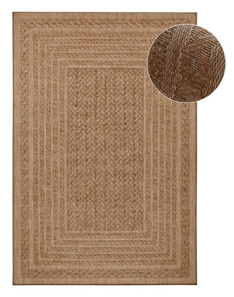 Hnědý vnitřní a venkovní koberec 80x150 cm Limonero – Hanse Home