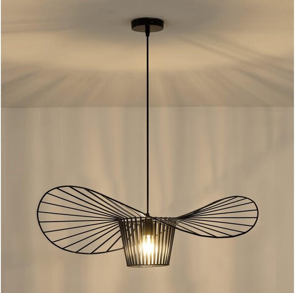 Lustr na lanku OGGI 1xE27/40W/230V černá