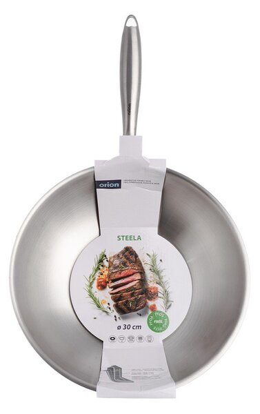 Wok nerezová pánev ø 30 cm Steela – Orion