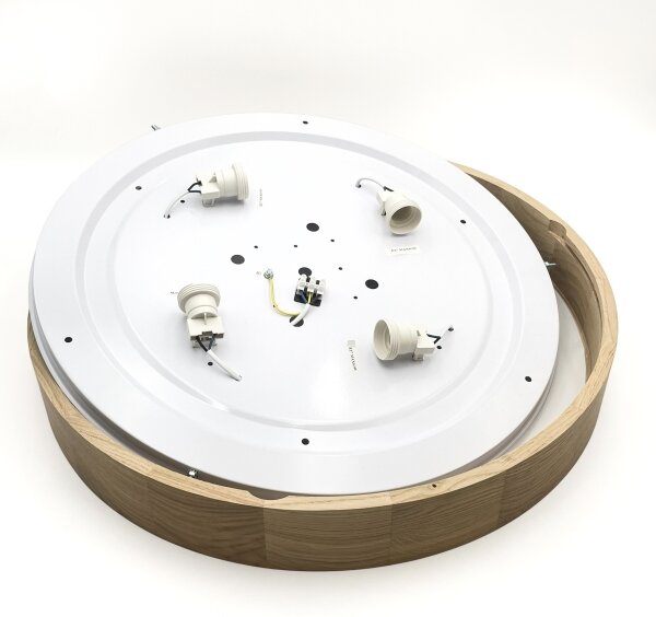 Brilagi - LED Stropní svítidlo CARVALHO 4xE27/60W/230V dub pr. 57,5 cm