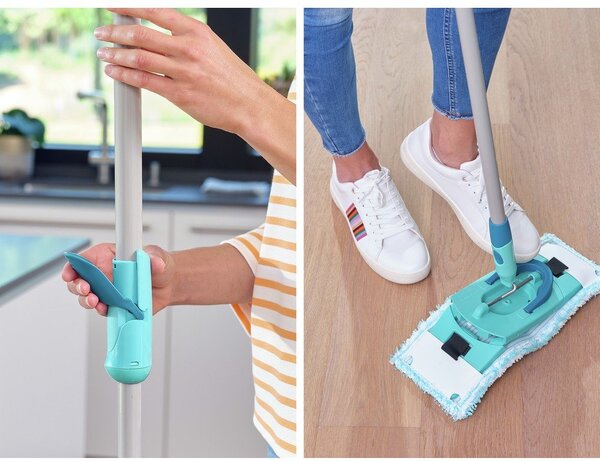 Mop s kbelíkem a náhradním návlekem Clean Twist M Ergo – LEIFHEIT