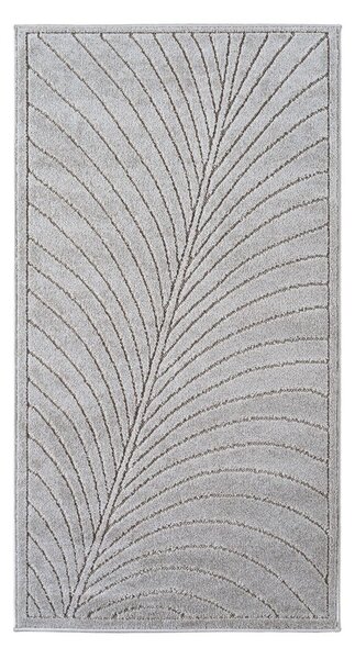 Vnitřní a venkovní koberec ve stříbrné barvě 80x150 cm Nova 1204 – Ayyildiz Carpets