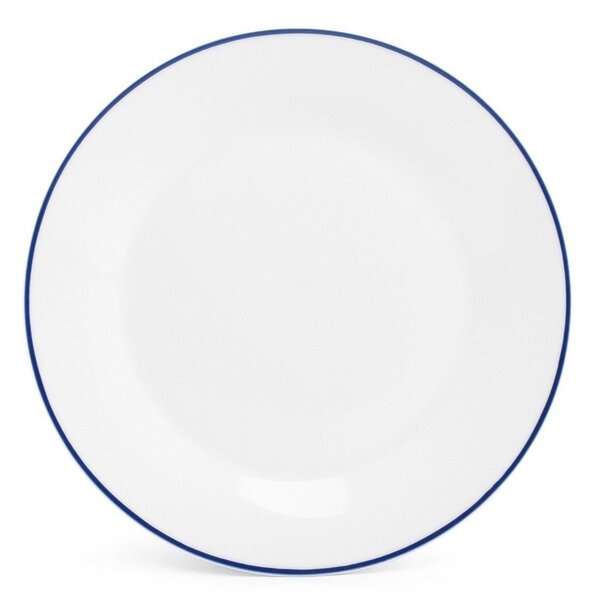 Bílý dezertní porcelánový talíř ø 20 cm Basic White – BonBistro