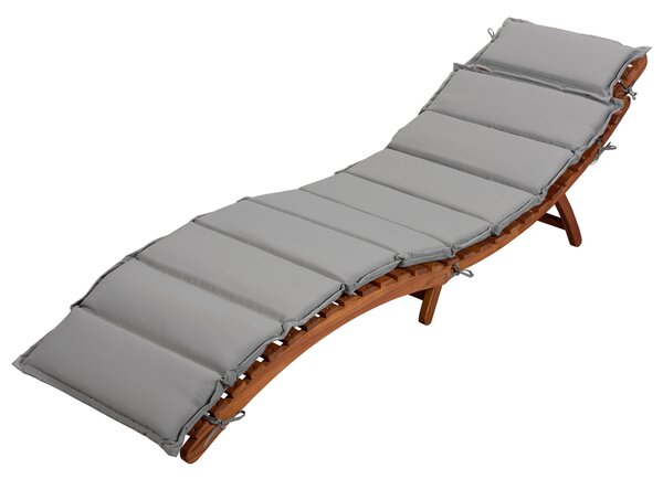 Livarno® Skládací lehátko Sevilla, akácie (100399567)