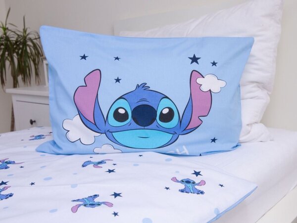 Jerry Fabrics Povlečení do postýlky Lilo a Stitch Clouds baby 100x135, 40x60 cm
