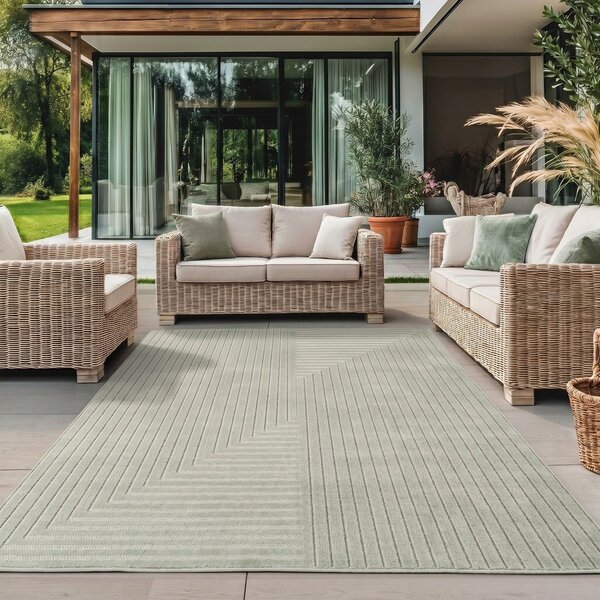 Zelený vnitřní a venkovní koberec 120x170 cm Nova 1202 – Ayyildiz Carpets