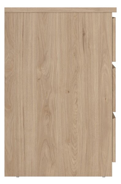 Komoda v dekoru dubu v přírodní barvě 77x76x50 cm Naia – Tvilum
