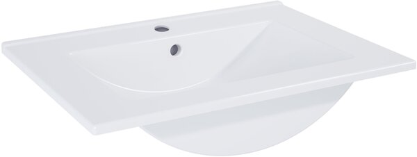 Roca Hebe umyvadlo 51.5x39.5 cm obdélníkový nábytkový bílá lesk A3272A0000