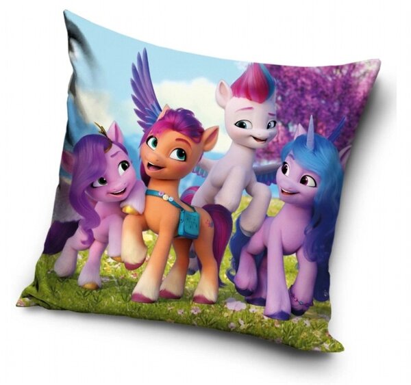 Povlak na polštářek s motivem poníků My Little Pony. Rozměr povlaku je 40x40 cm