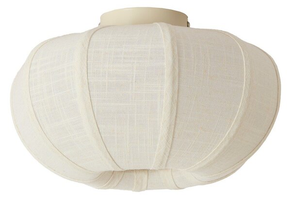 Krémové stropní svítidlo s textilním stínidlem ø 30 cm Zosia – Light & Living