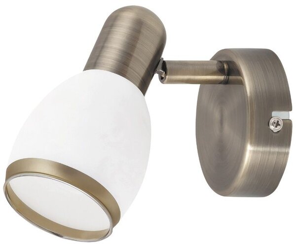 Rabalux Elite nástěnné svítidlo 1x40 W bílá-hnědá 5970