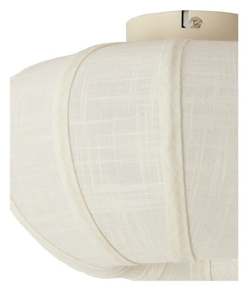 Krémové stropní svítidlo s textilním stínidlem ø 30 cm Zosia – Light & Living