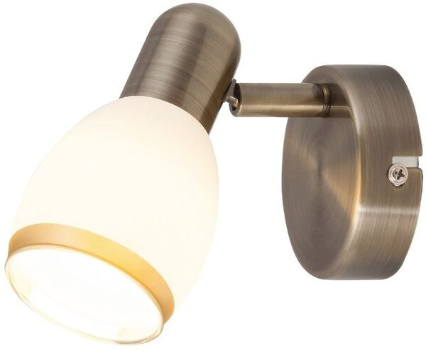 Rabalux Elite nástěnné svítidlo 1x40 W bílá-hnědá 5970