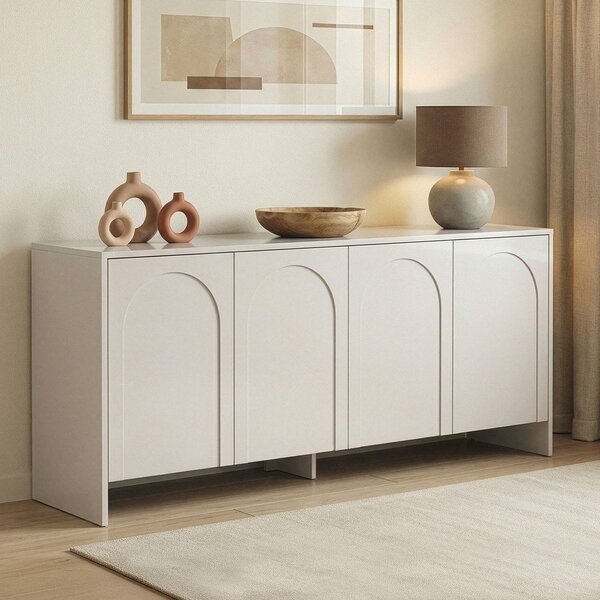 Krémová komoda 180x80x45 cm Arlen – Kalune Design