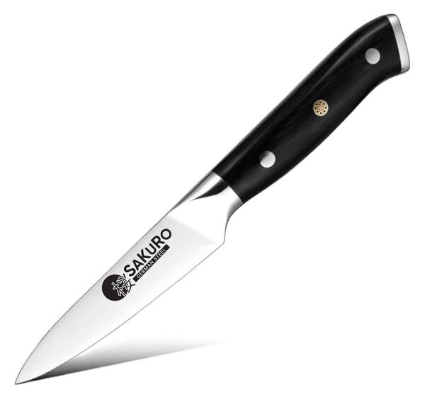 Loupací nůž Hanzo Black DE SaKuRo 9 cm