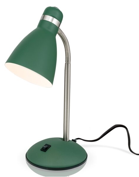 Orion - Stolní lampa SCHOOL 1xE27/40W/230V zelená/matný chrom